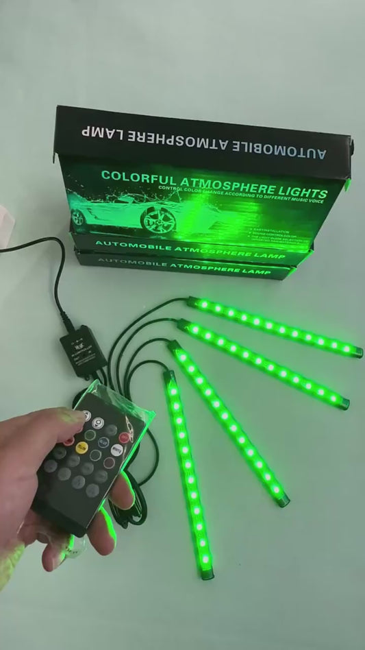 Luces led para interior de Automóvil (4 unidades)